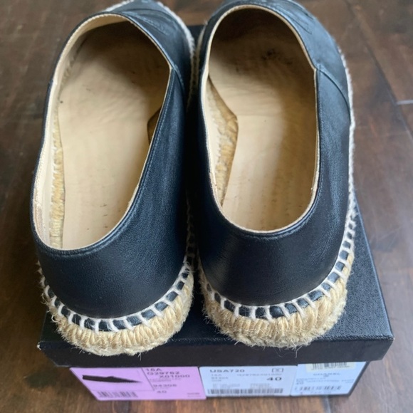 Black Chanel Espadrilles size 10 - Picture 6 of 8